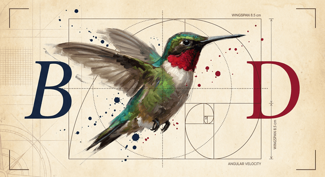 Hummingbird - editorial illustration